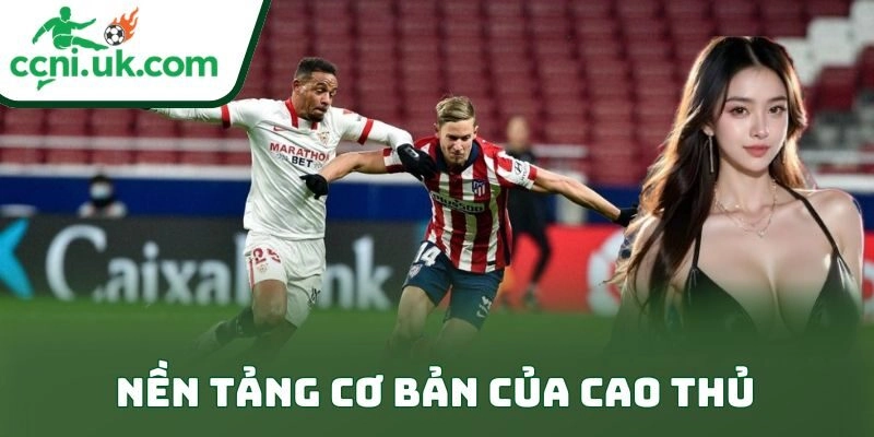 Chiến Thuật Cá Độ Bóng Đá Từ Cao Thủ Đỉnh Cao 1 Nền tảng cơ bản của cao thủ