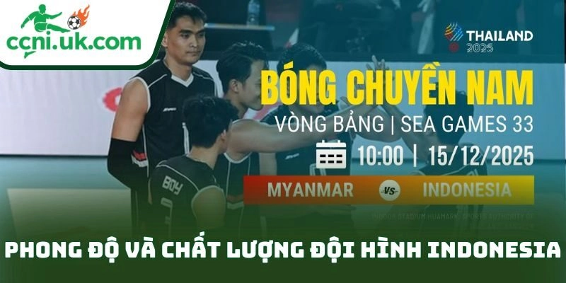 Nhận Định Indonesia Vs Myanmar Bóng Chuyền Nam (10h00 Ngày 15/12): Kịch Bản 3–0 1 Phong độ và chất lượng đội hình Indonesia