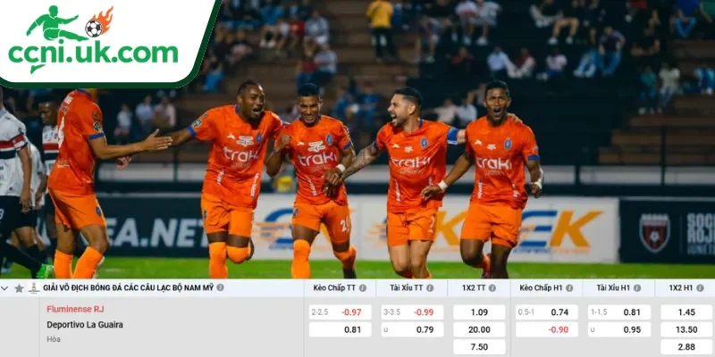 Soi Kèo Fluminense vs Deportivo La Guaira (07h30 Ngày 28/05) Copa Libertadores 3 Chi tiết kèo Fluminense vs Deportivo La Guaira (07h30 ngày 28/05)