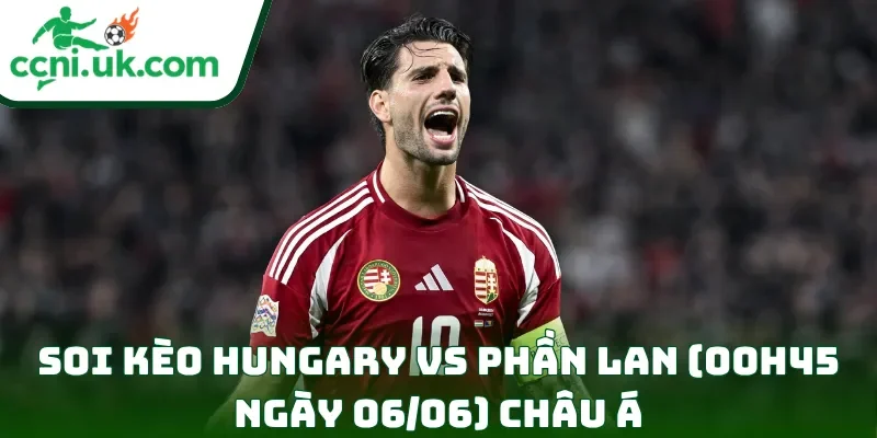 Soi kèo Hungary vs Phần Lan (00h45 ngày 06/06) châu Á